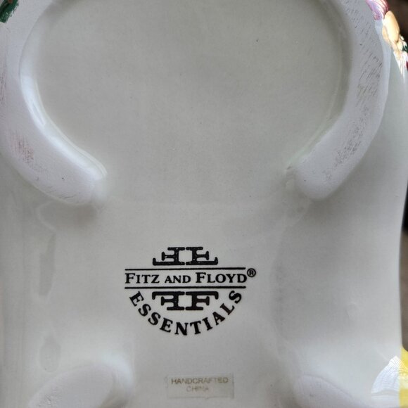 Vintage Fitz and Floyd Toyland Santa Cookie Jar - Picture 9 of 10